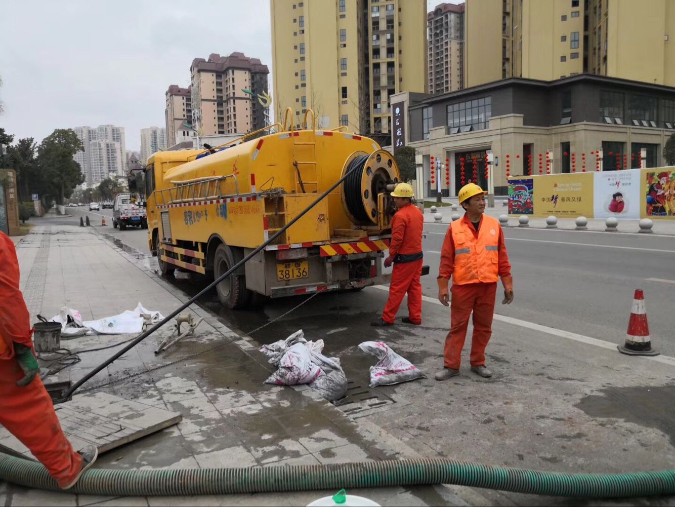 通辽排污管道清淤-管道清洗